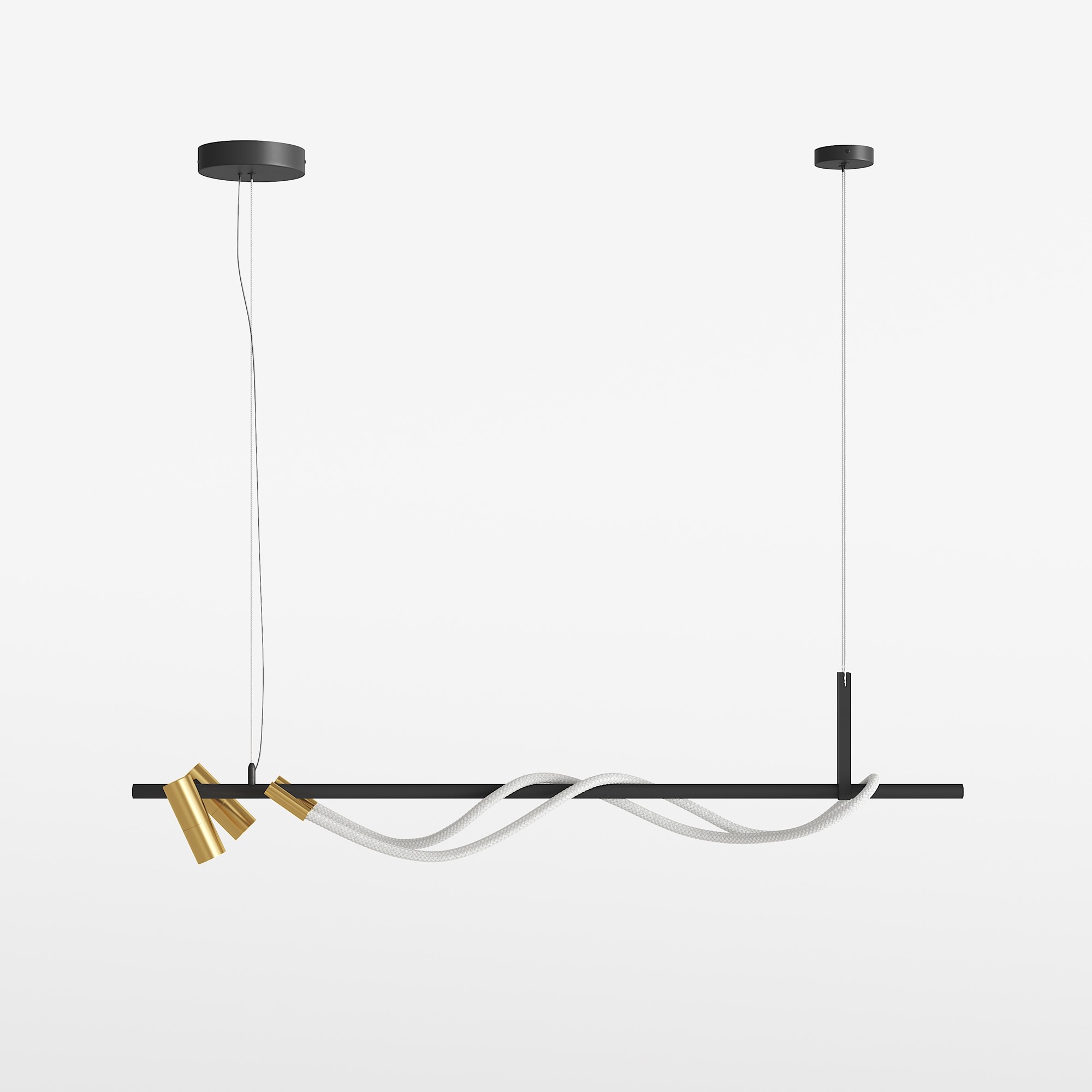 Подвесная люстра Maytoni Tau MOD166PL-L30GB3K