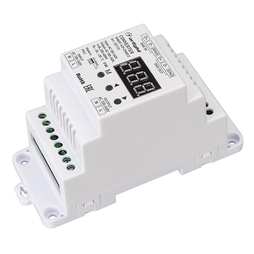 Конвертер сигнала DMX512 в TRIAC Arlight 027131