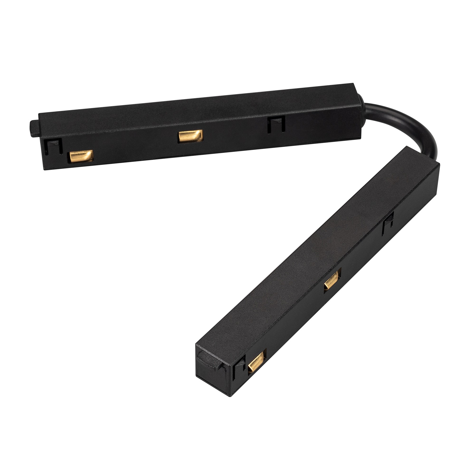 Гибкий черный коннектор для электрического соединения двух треков Arlight Mag-Orient 033638