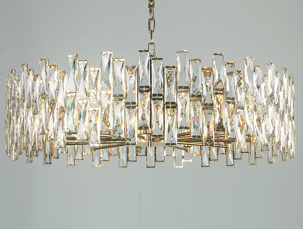 Подвесная люстра Newport 10120 10123+9/C gold