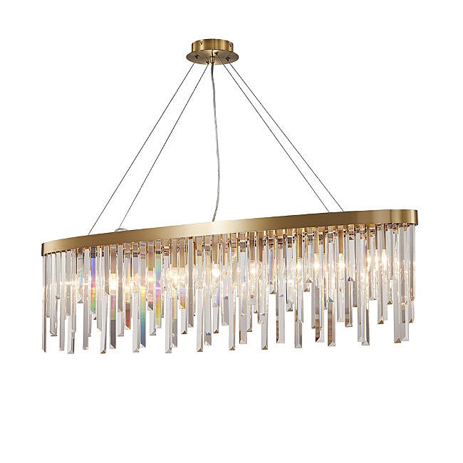 Подвесная люстра Lumien Hall Dzhillian LH0048/8PO-BR-CL