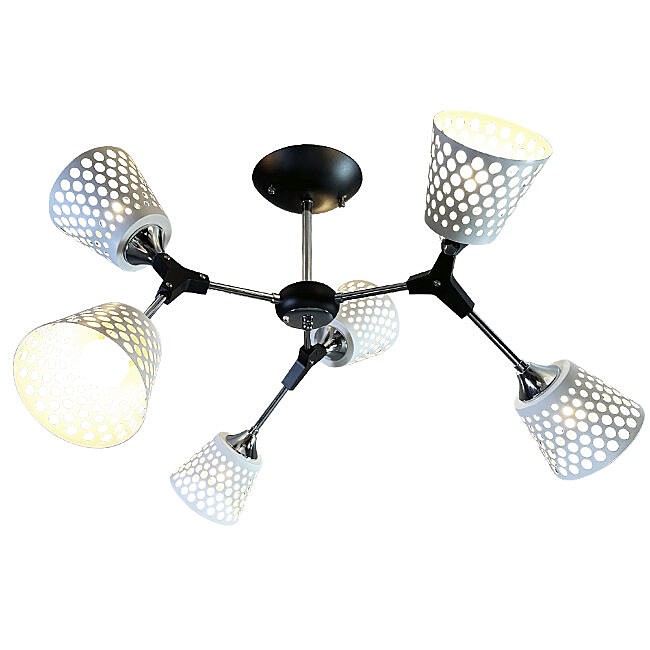 Потолочная люстра Wedo Light Deyzi WD3565/6C-BK-CR-WT