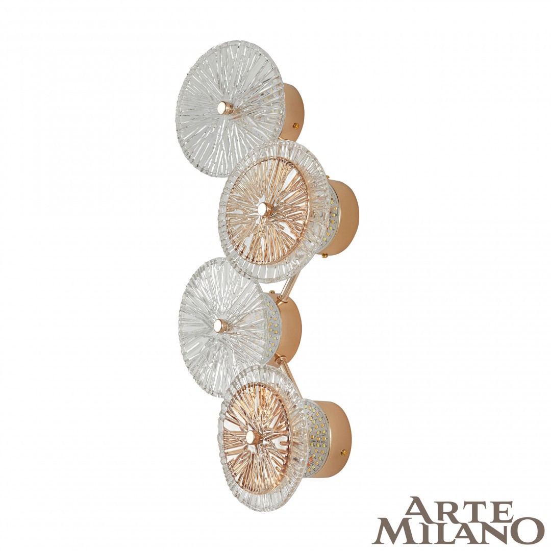 Настенное бра Arte Milano 4.1252B.D250.H500.LED G