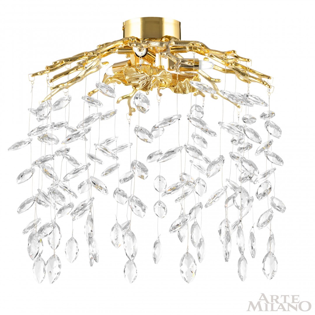 Светильник потолочный Arte Milano Milan23 233001/D360/3/B Gd