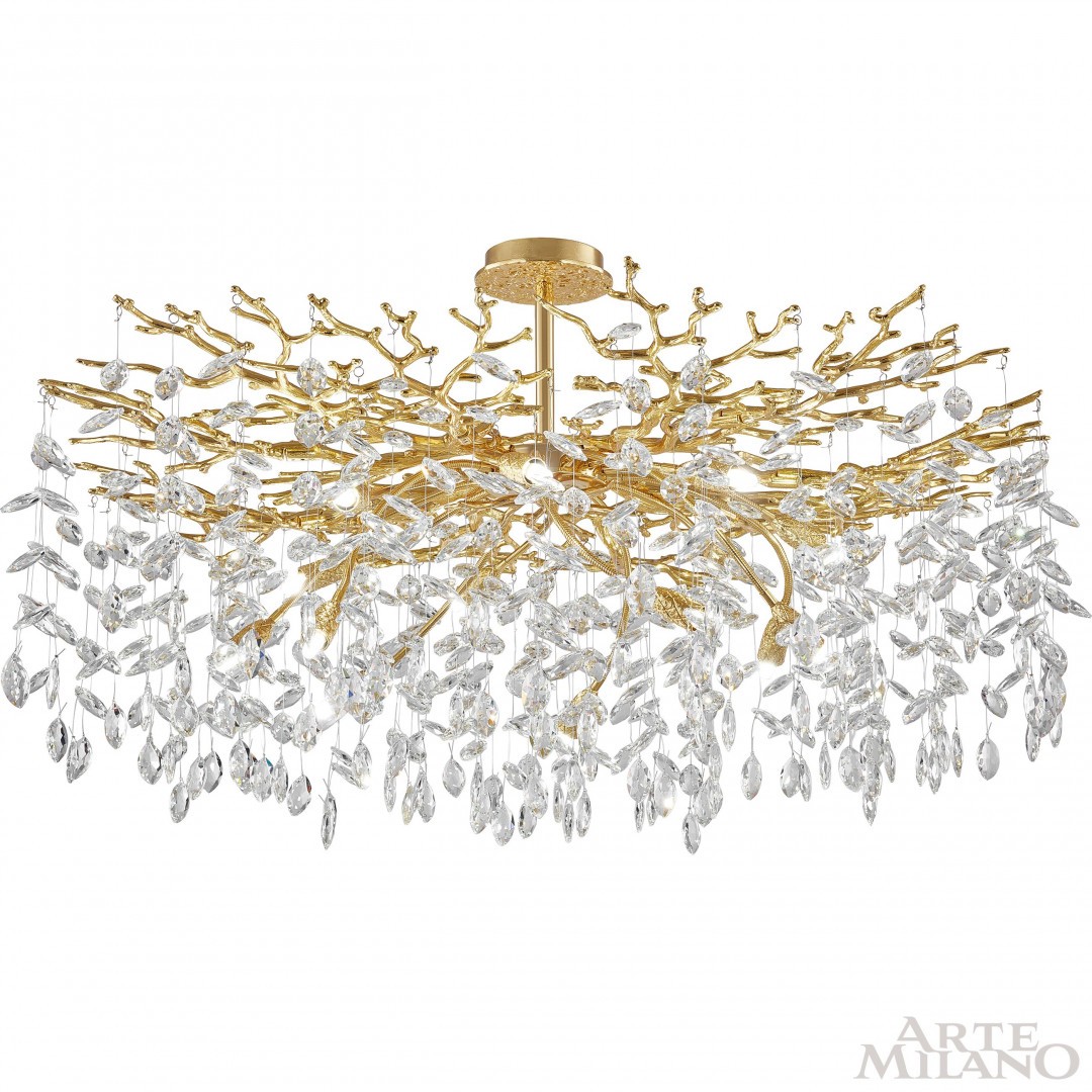 Потолочная люстра Arte Milano Milan23 236901/D1000/14/B Gd