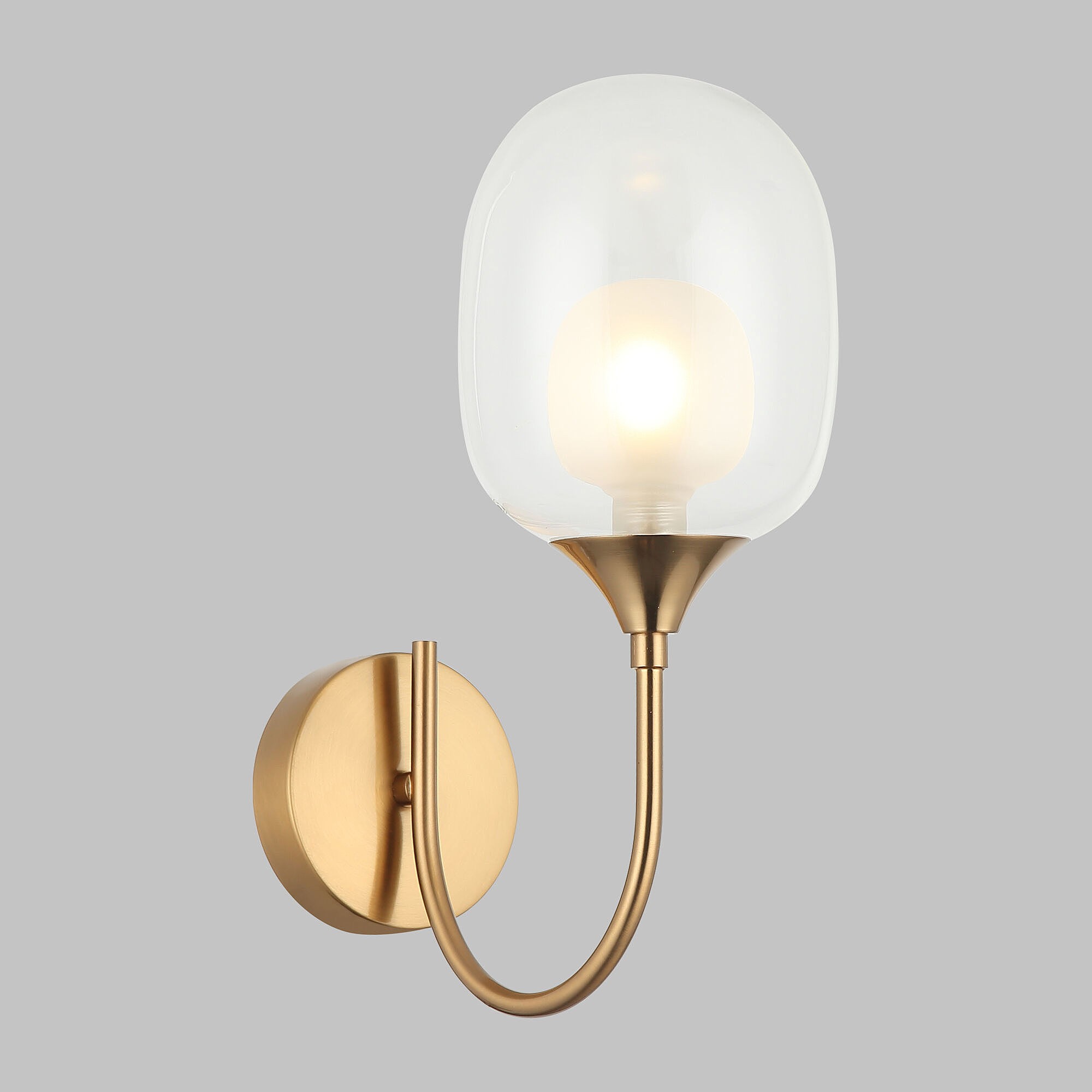 Настенное бра Eurosvet Spritz 70218/1 латунь