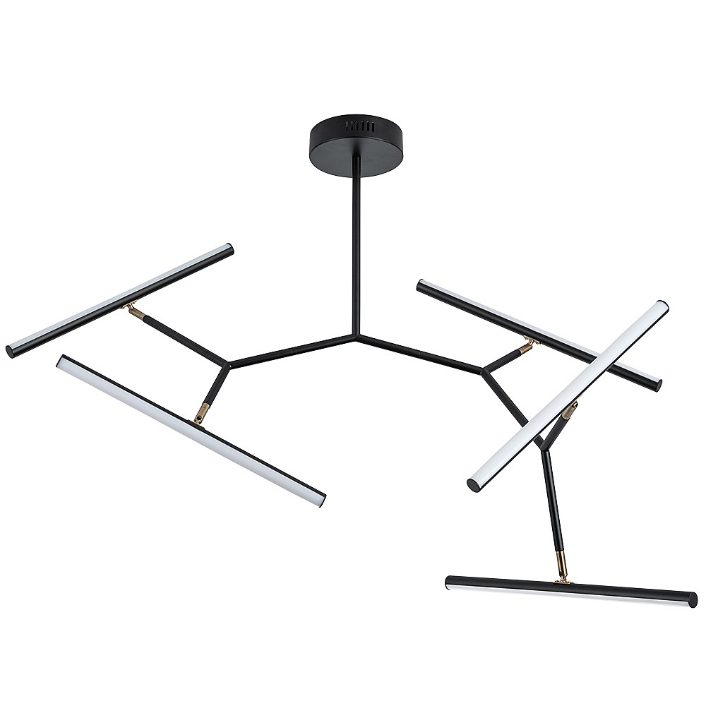 Потолочная люстра Arte Lamp Zulu A2170PL-49BK