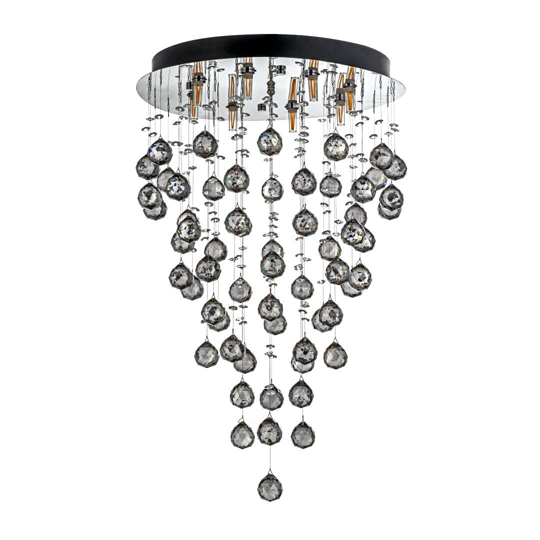 Потолочная люстра Arti Lampadari Flusso Nickel Flusso H 1.4.45.617 N