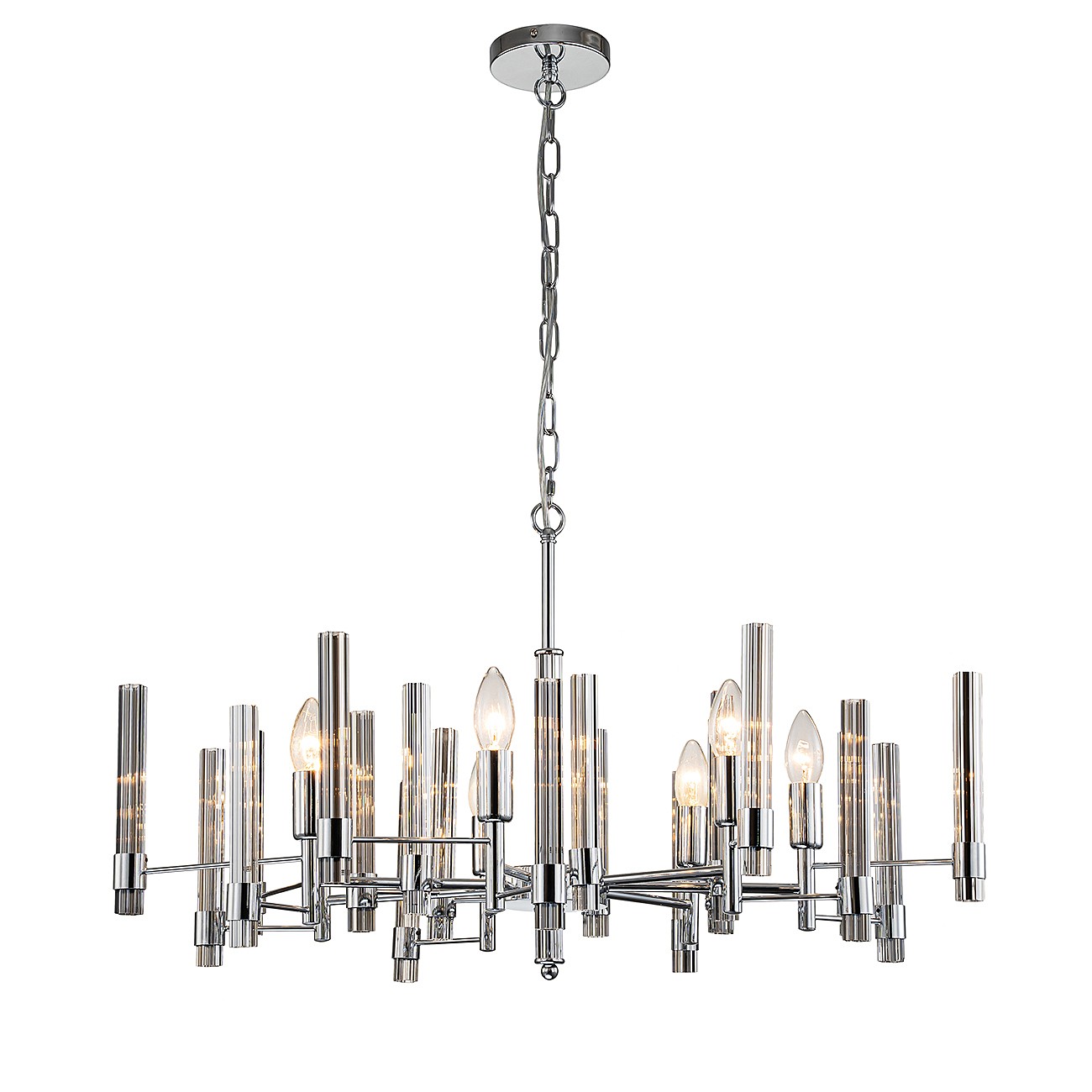 Подвесная люстра Indigo Favara V000458 11040/7P Chrome