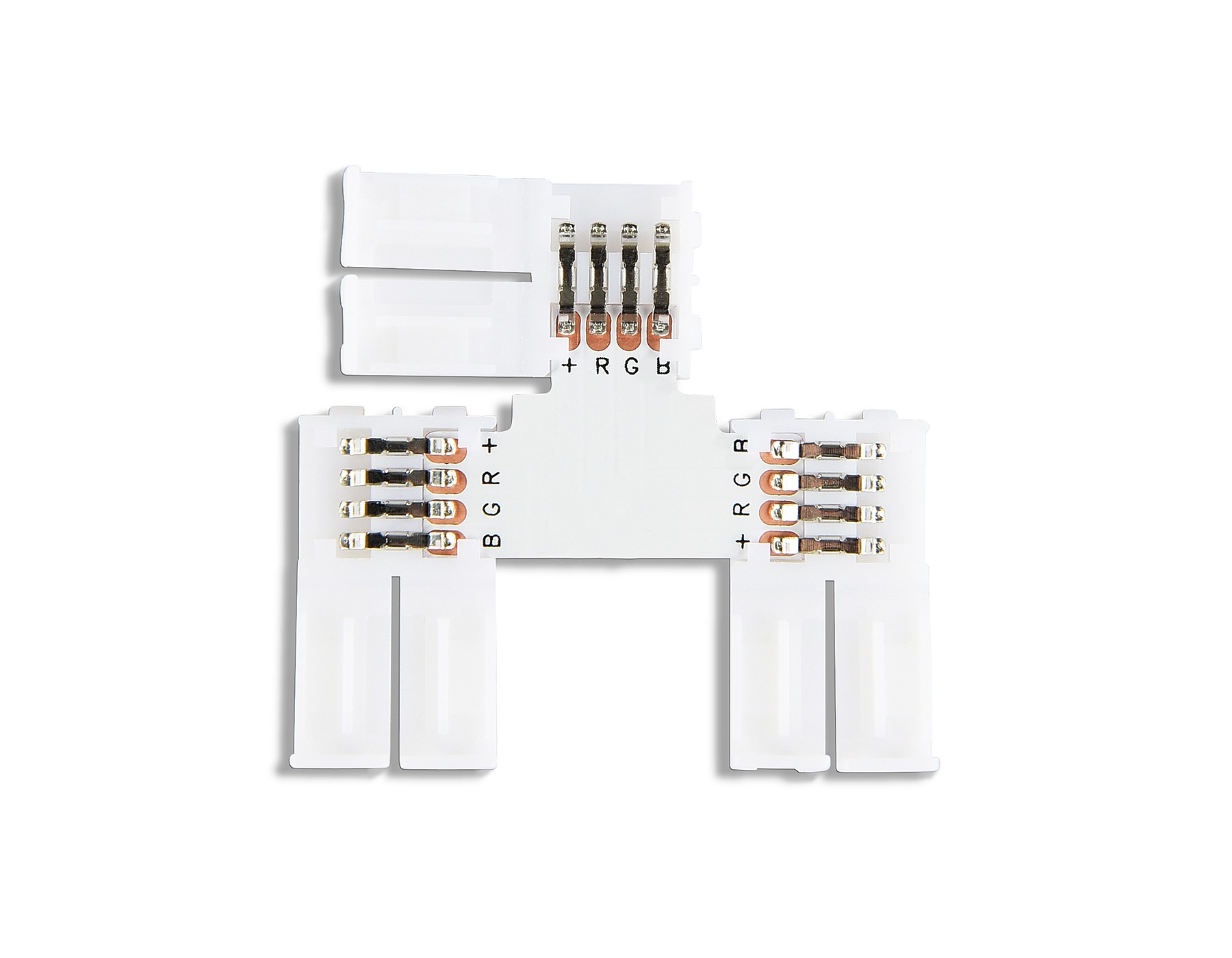 Соединитель T 5050 12/24V (4 конт.) (5шт) Ambrella LED Strip GS7001