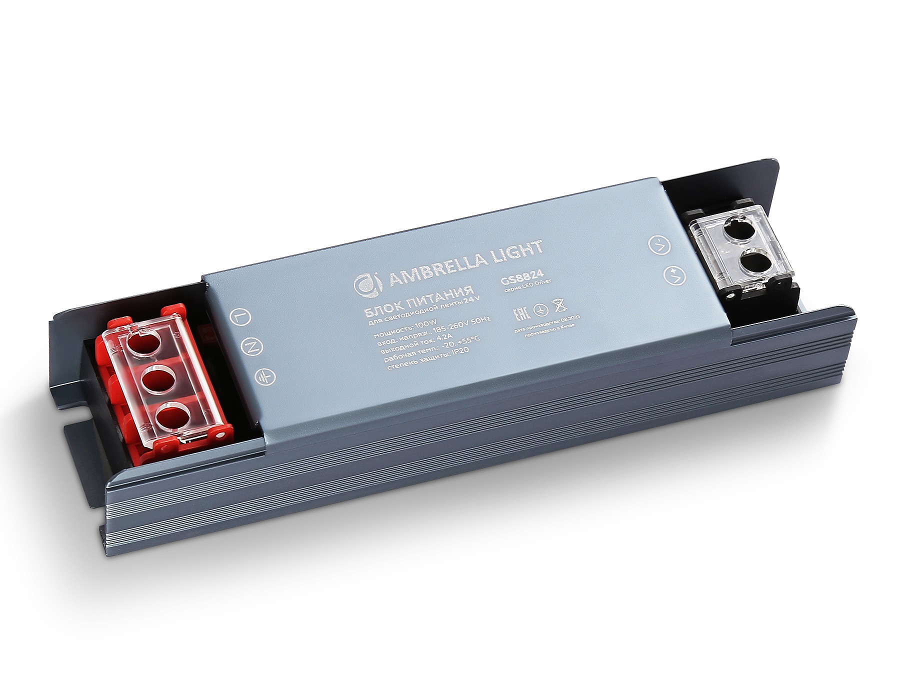 Блок питания для светодиодной ленты 24V 100W Ambrella LED Driver 24V GS8824