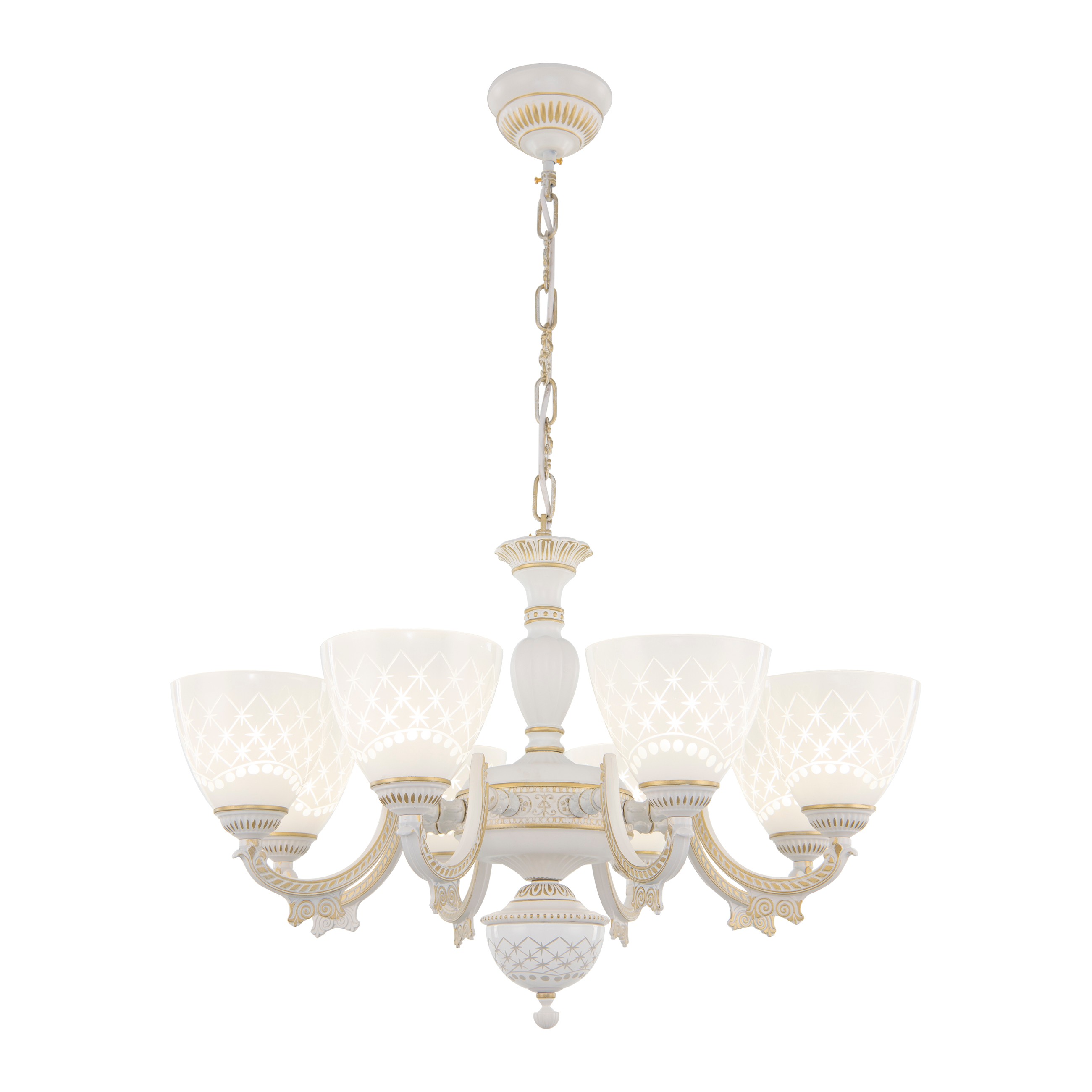 Подвесная люстра Arte Milano Am343837 343837/8 WT+G