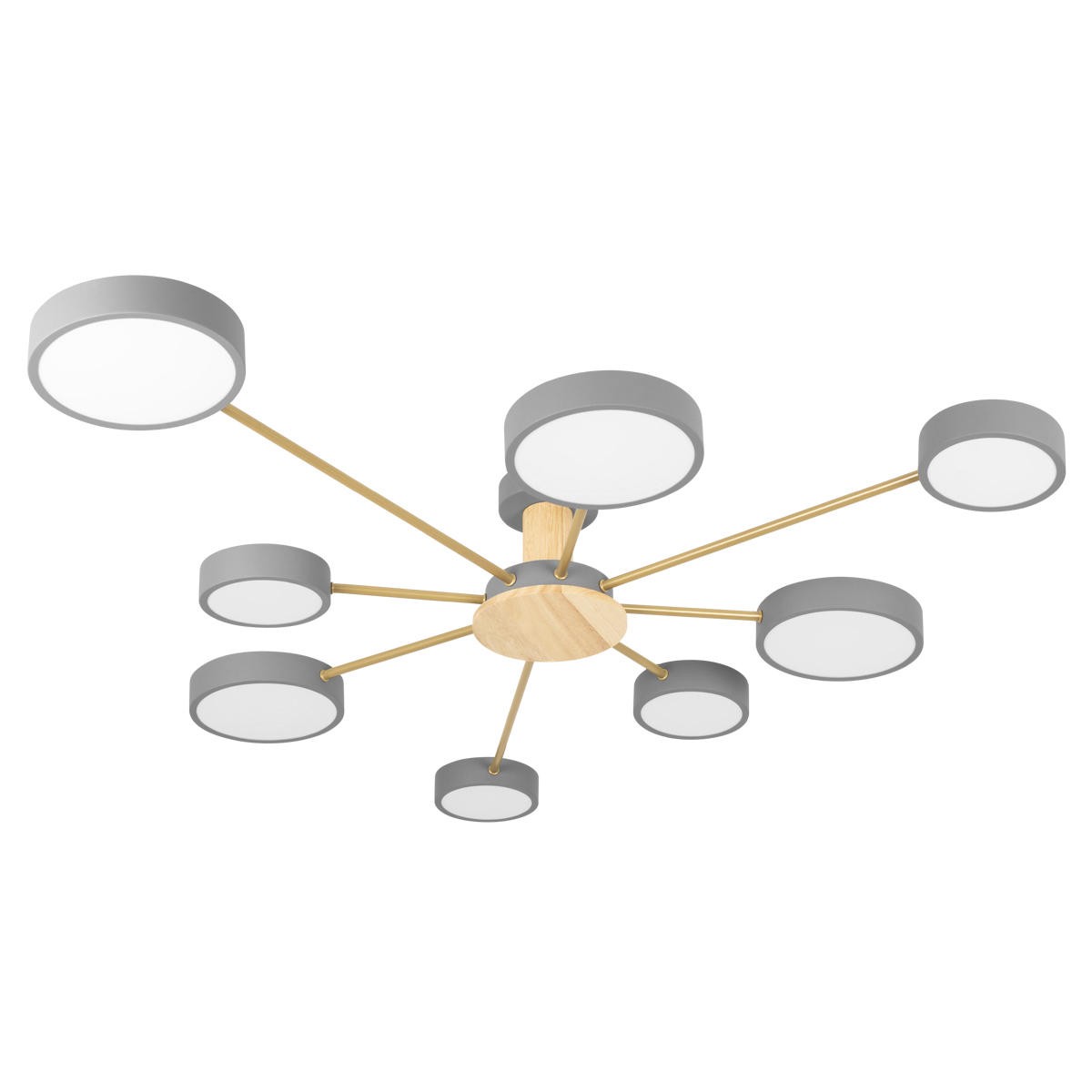 Потолочная люстра Loft It Sunrise 10316/8 Grey