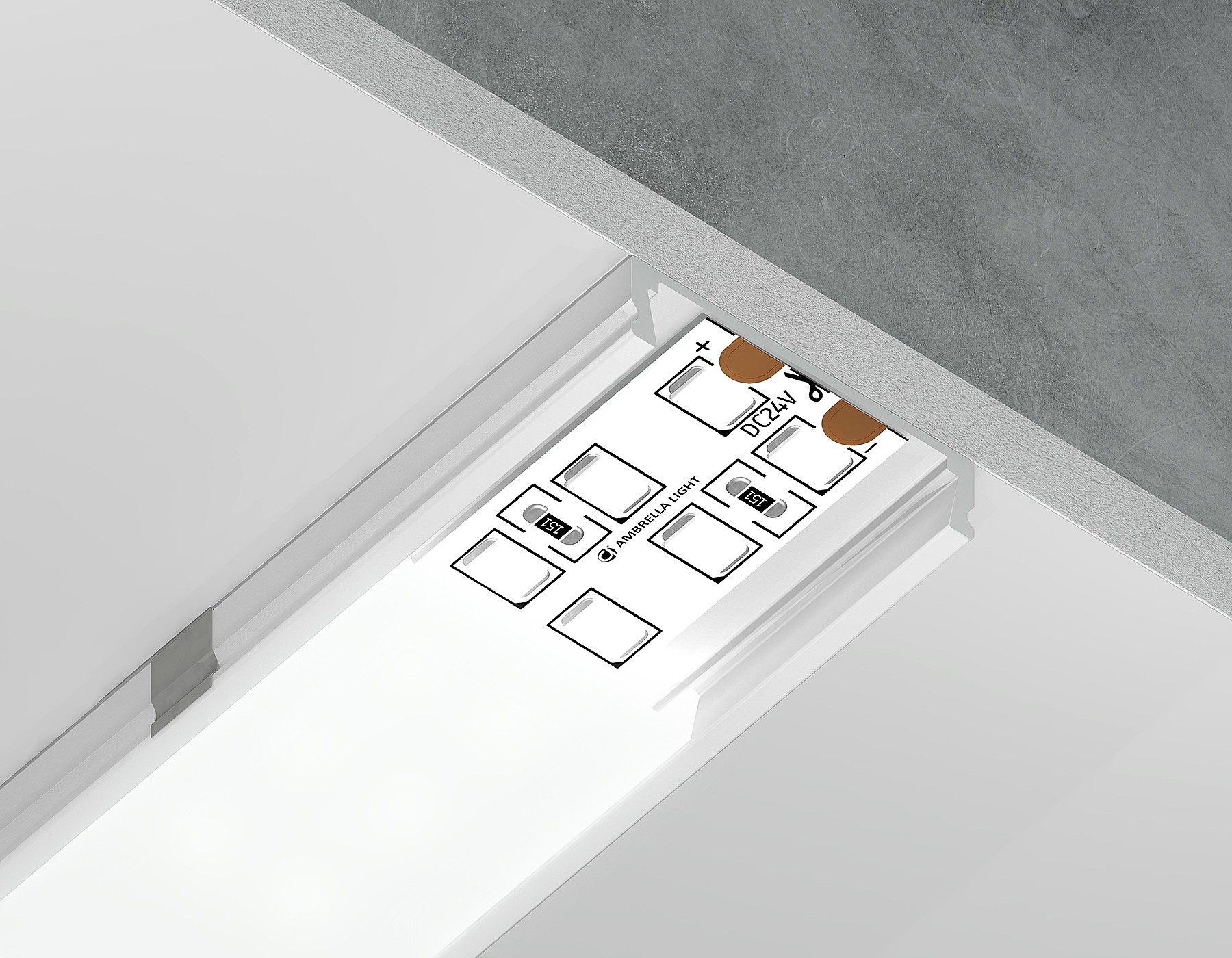 Профиль Ambrella Illumination GP1800WH