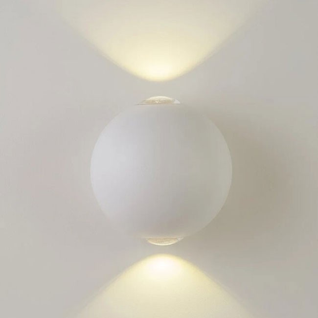 Уличный настенный светильник AM Group Am304 AM304-2X3 W WH 4000K