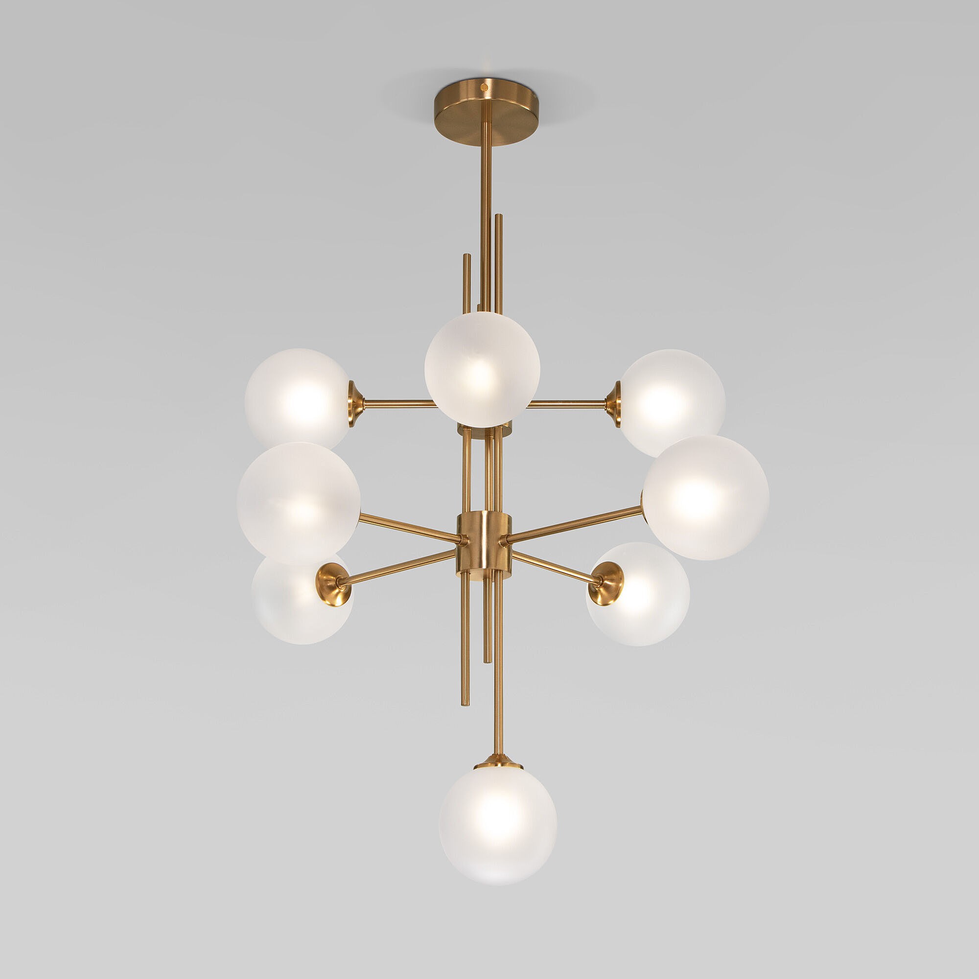 Потолочная люстра Eurosvet Volver 50383 латунь