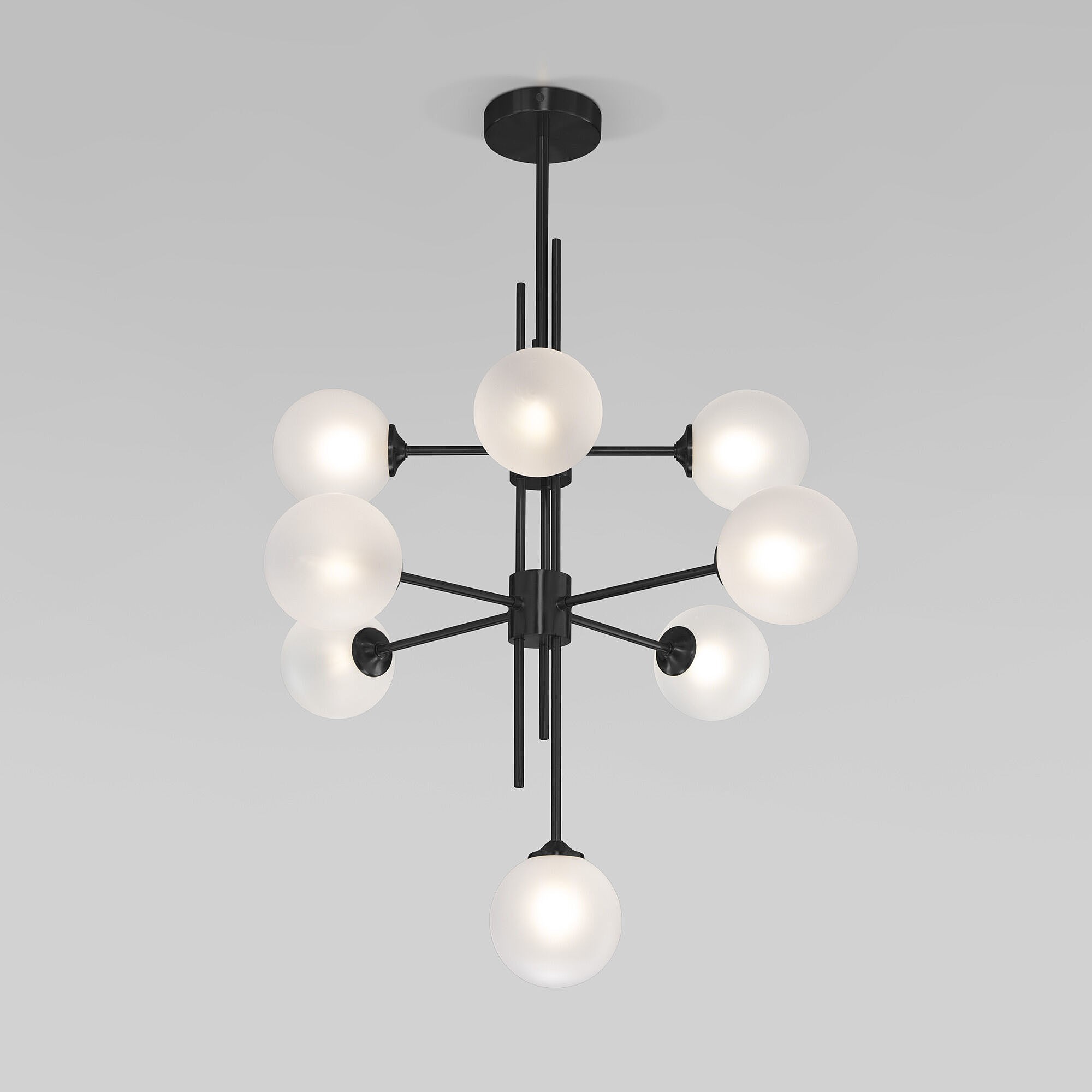 Потолочная люстра Eurosvet Volver 50383 черный