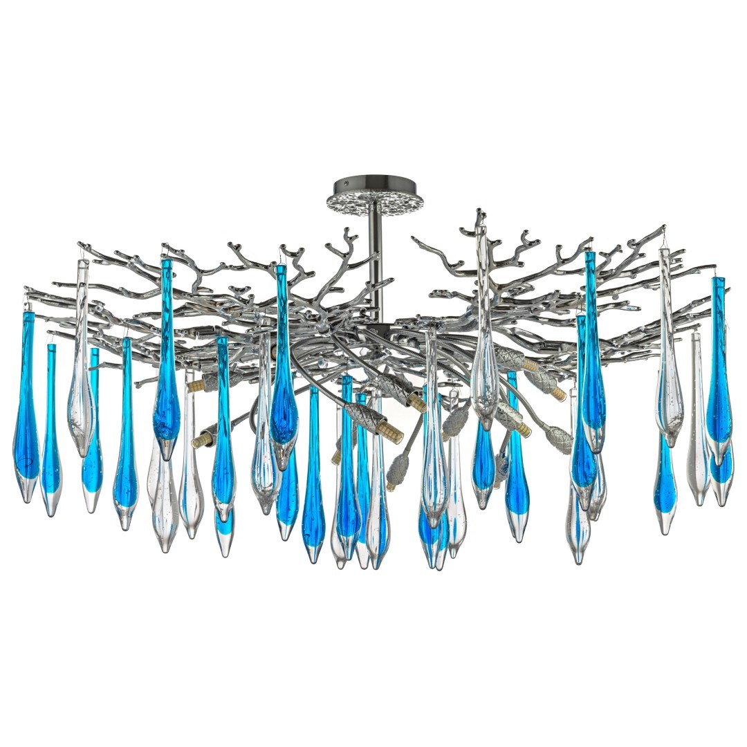 Потолочная люстра Dio D'Arte Tavenna Nickel Tavenna H 1.3.100.178 N