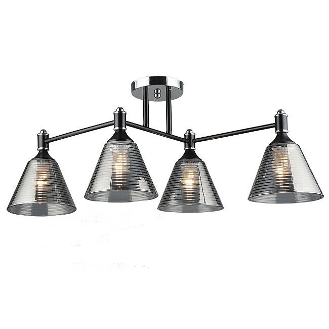 Потолочная люстра Wedo Light Anneta WD3619/4C-BK-CR-SMK