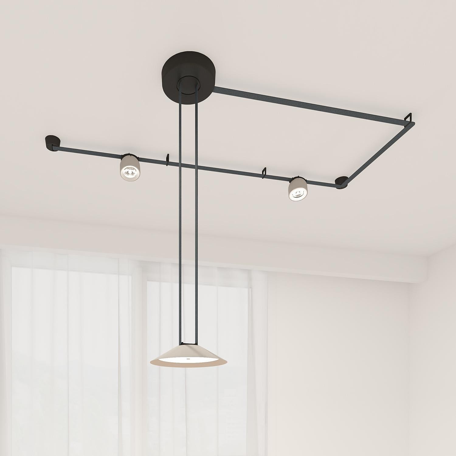 Комплект ременной трековой системы Belty DK55SET02-02-DB