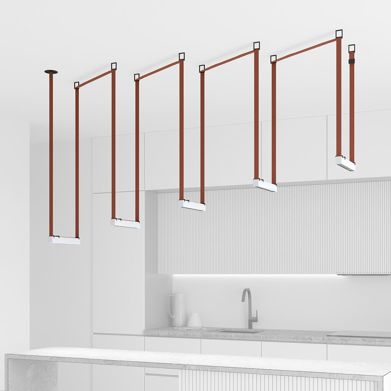 Комплект ременной трековой системы Belty DK55SET17-01-BR