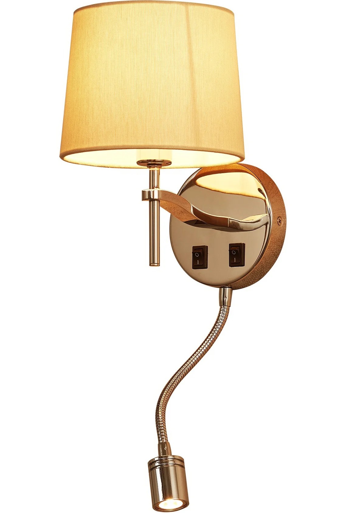 Настенное бра с выключателем Divinare 1341 1341/02 AP-2