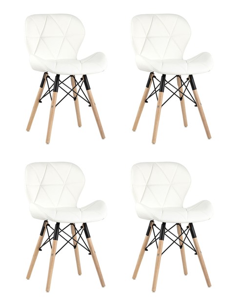 Комплект стульев Stool Group Бон DC-19122601 white BOX EAMES