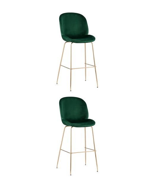 Комплект стульев Stool Group Beetle 8329C GREEN BOX