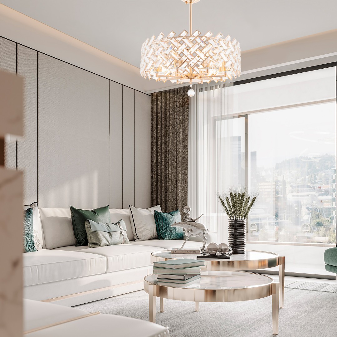 Люстра на штанге Arte Milano Sorrento-7019 377019/8/300/570 GD