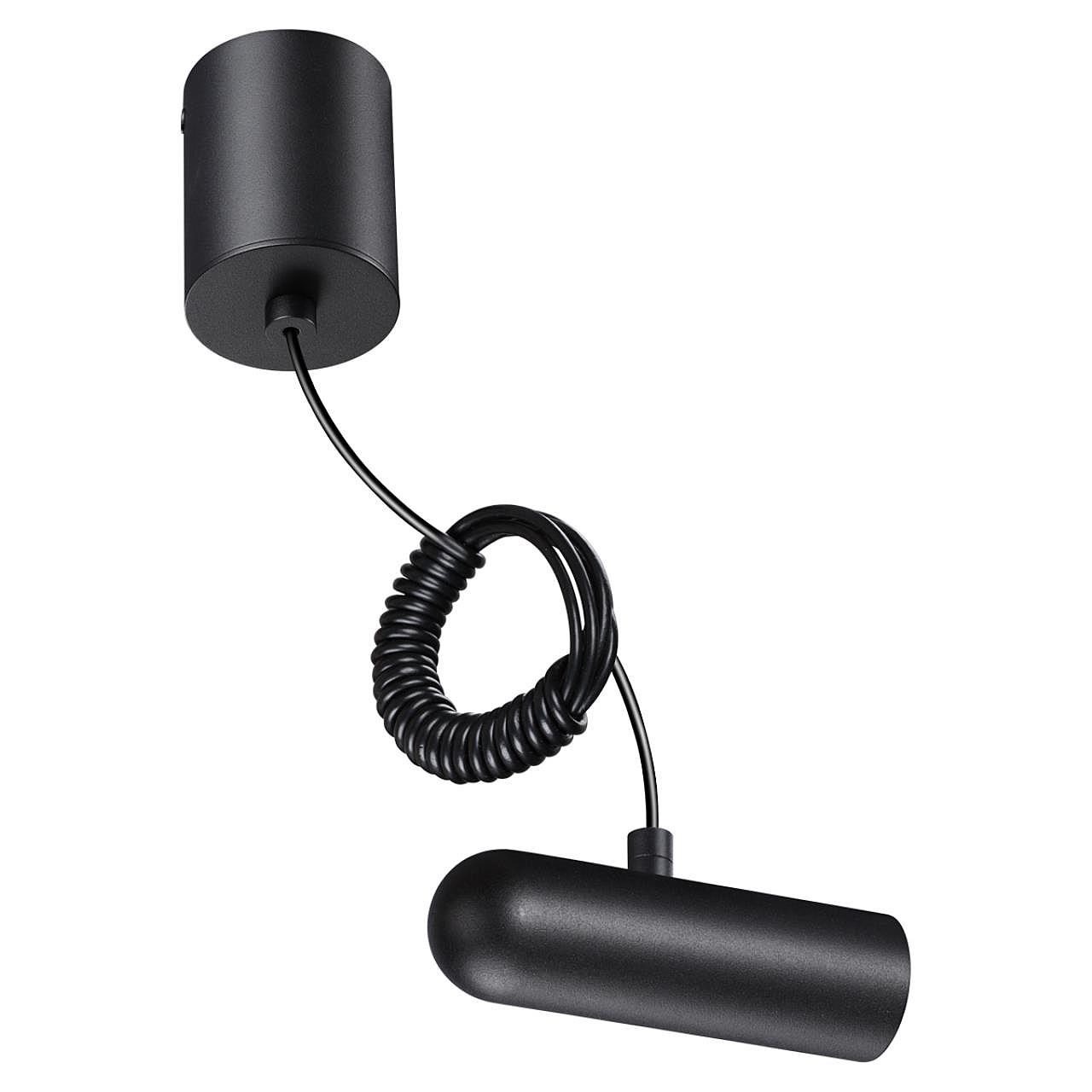 База накладная для ввода питания с заглушкой и проводом-подвесом (длина провода – 2 м) Novotech Glat 359385