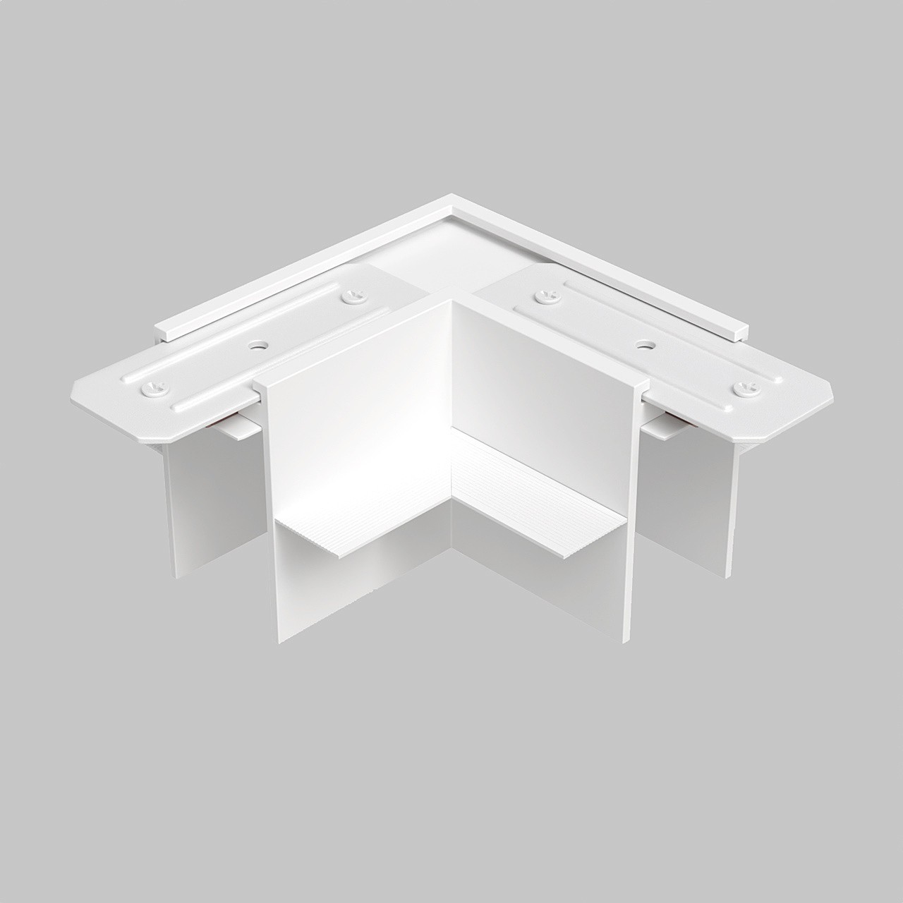 L - соединитель для встраиваемого шинопровода под ГКЛ 12 мм трековой системы SMART LINE IMEX Smart Line IL.0050.2002-WH