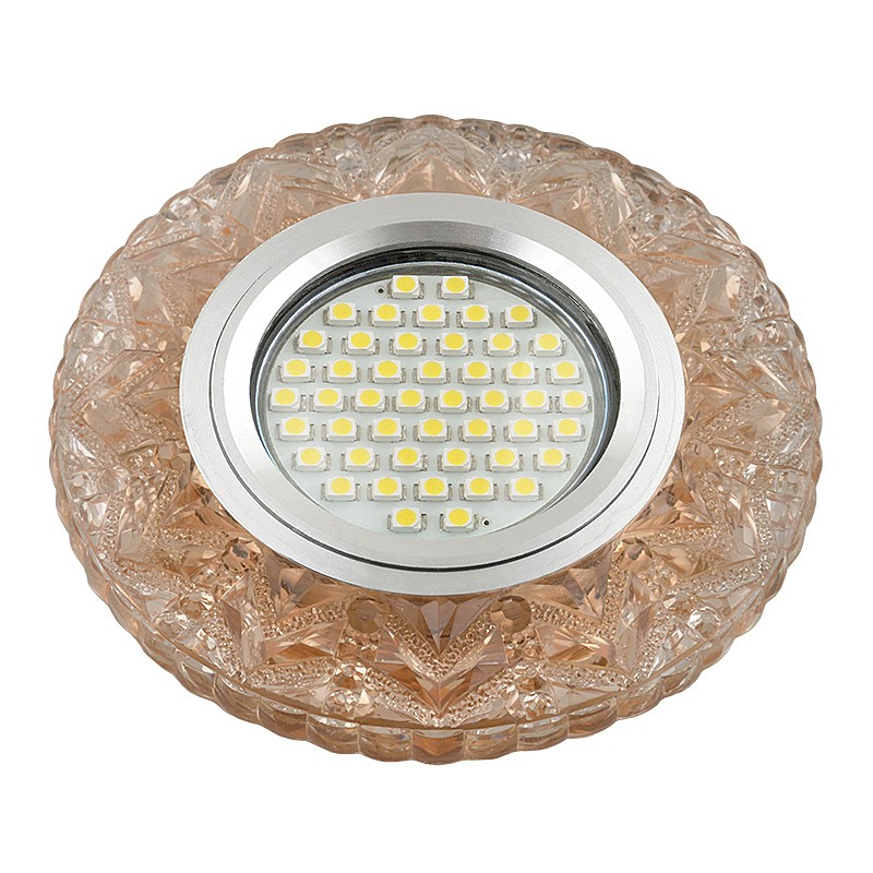 Встраиваемый светильник Fametto Luciole DLS-L146 GU5.3 GLASSY/TEA