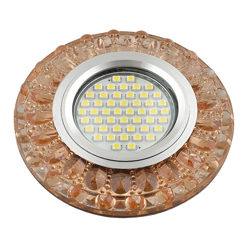 Встраиваемый светильник Fametto Luciole DLS-L151 GU5.3 GLASSY/TEA