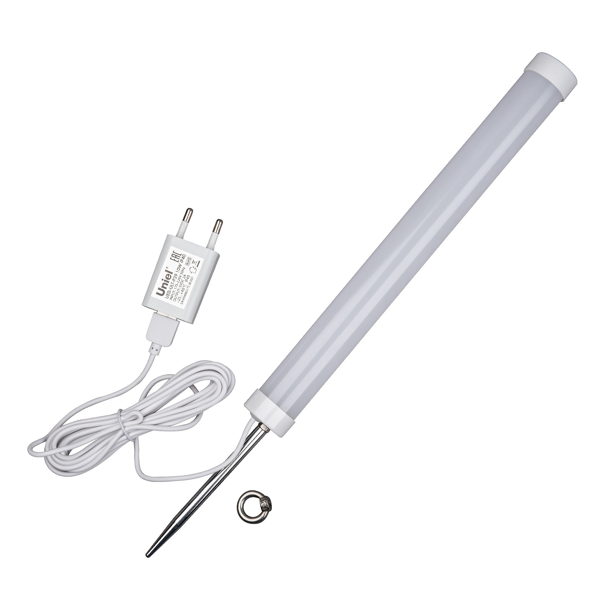 Лампа для растений Uniel ULT-P39-6W/SPLE IP40 WHITE 3M RRP06C00