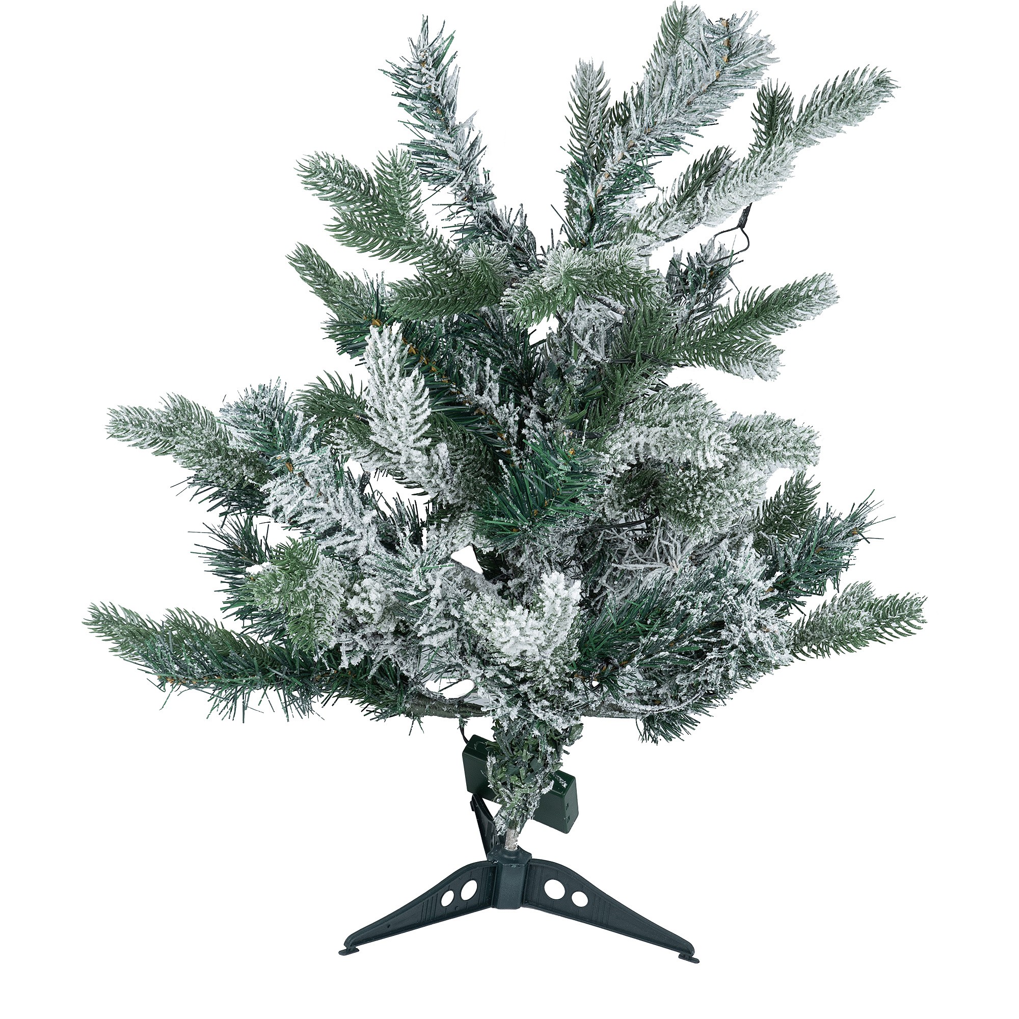 Светодиодное дерево Uniel ULD-T5460-030/SNA/3AA WARM WHITE IP20 XMAS TREE SNOW