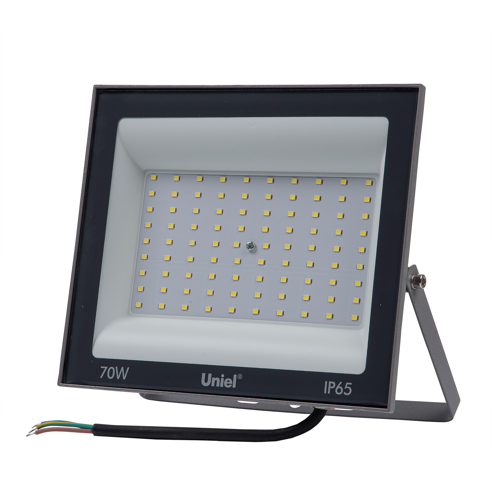 Прожектор уличный Uniel ULF-F23-70W/6500K IP65 160-240V GREY