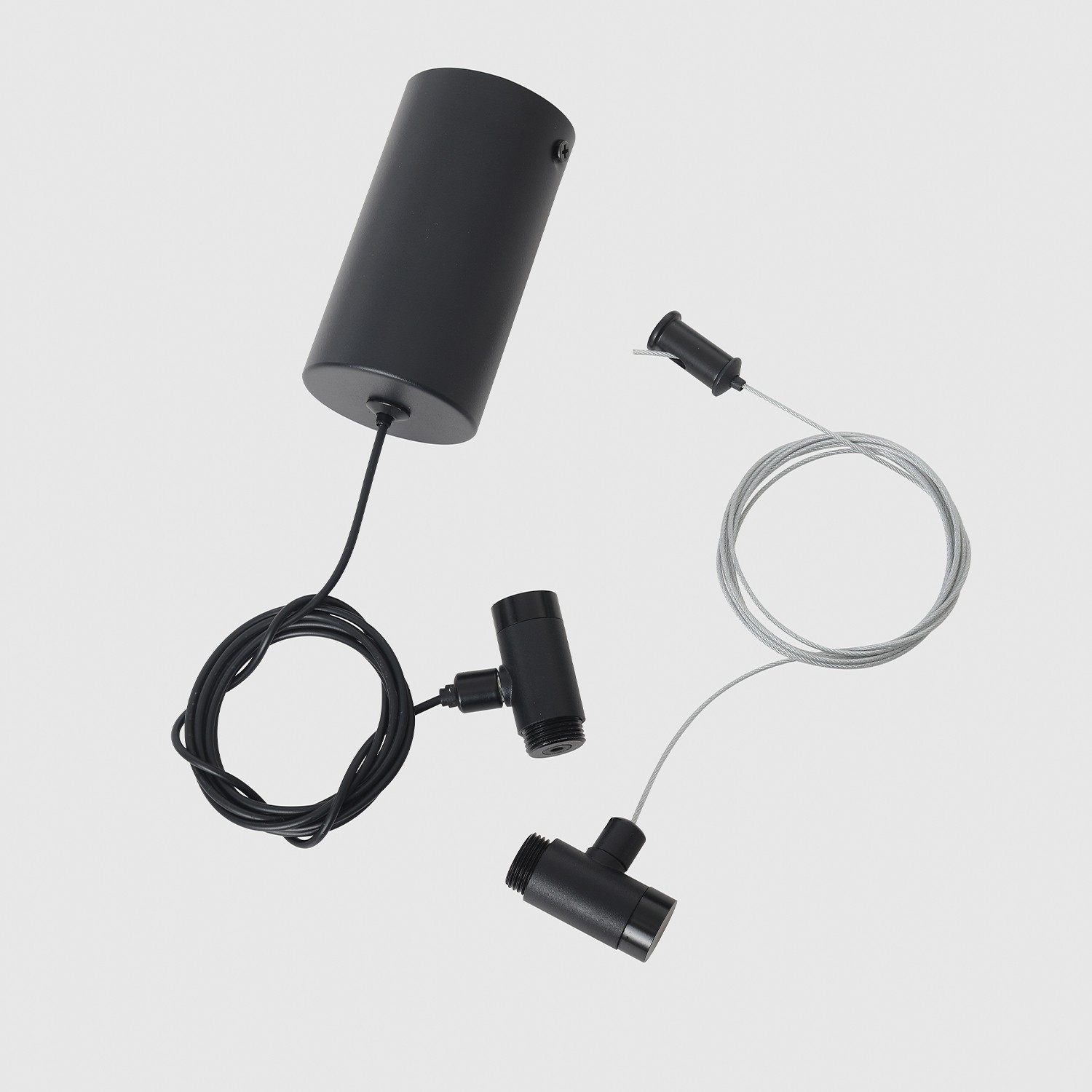 Комплект накладного потолочного крепления с драйвером для модульной системы Crystal Lux Модульная Система 24V CLT 0.303 02 BL