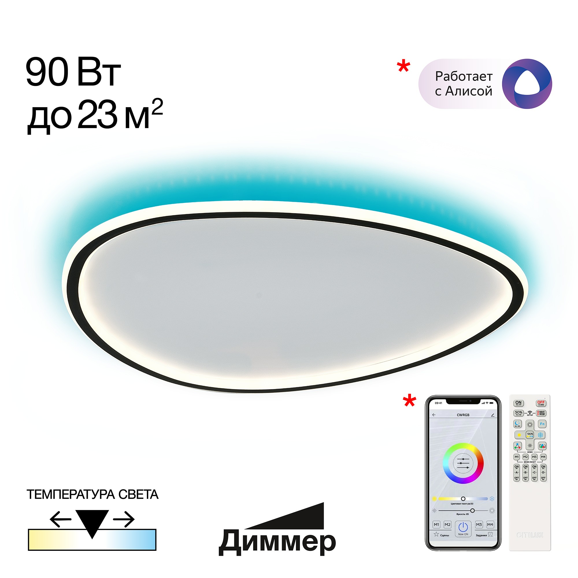 Потолочная люстра Citilux Тrio CL215B261E