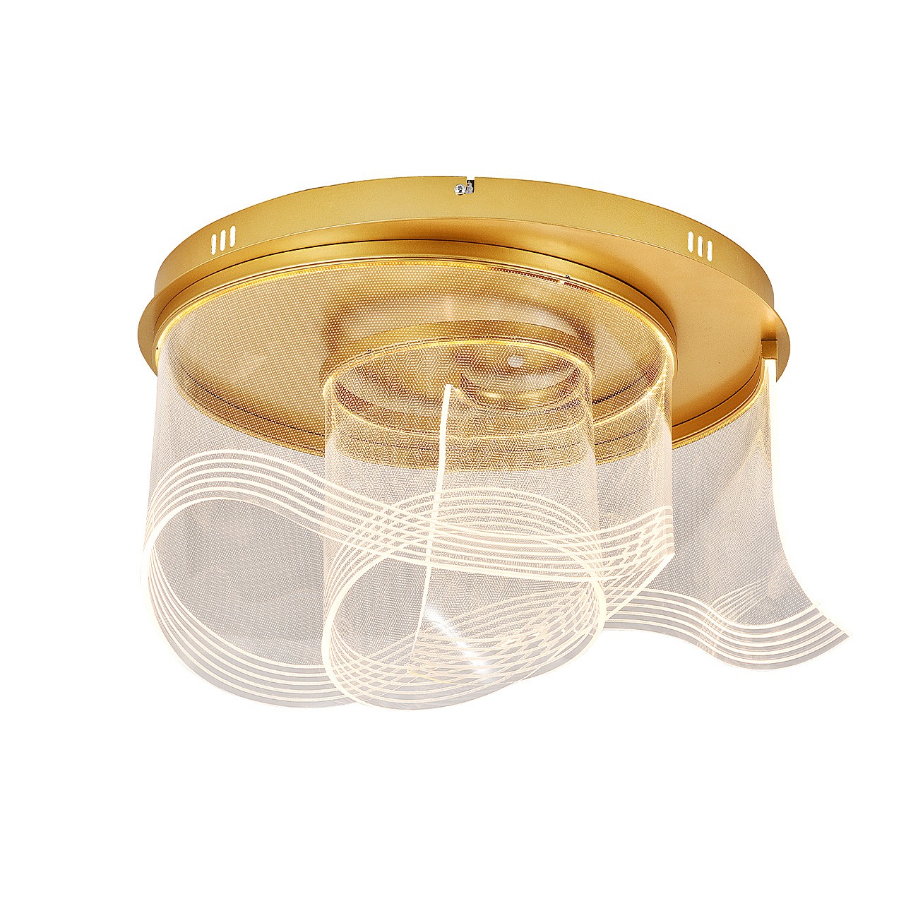 Потолочная люстра Indigo Veletta V000163L 14029/3С Gold