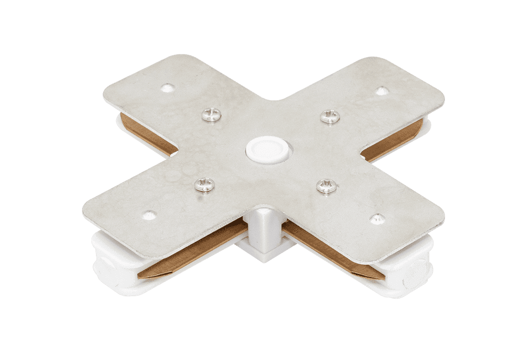 Коннектор для шинопровода SWG DesignLed Однофазный трек CN2-WH-X