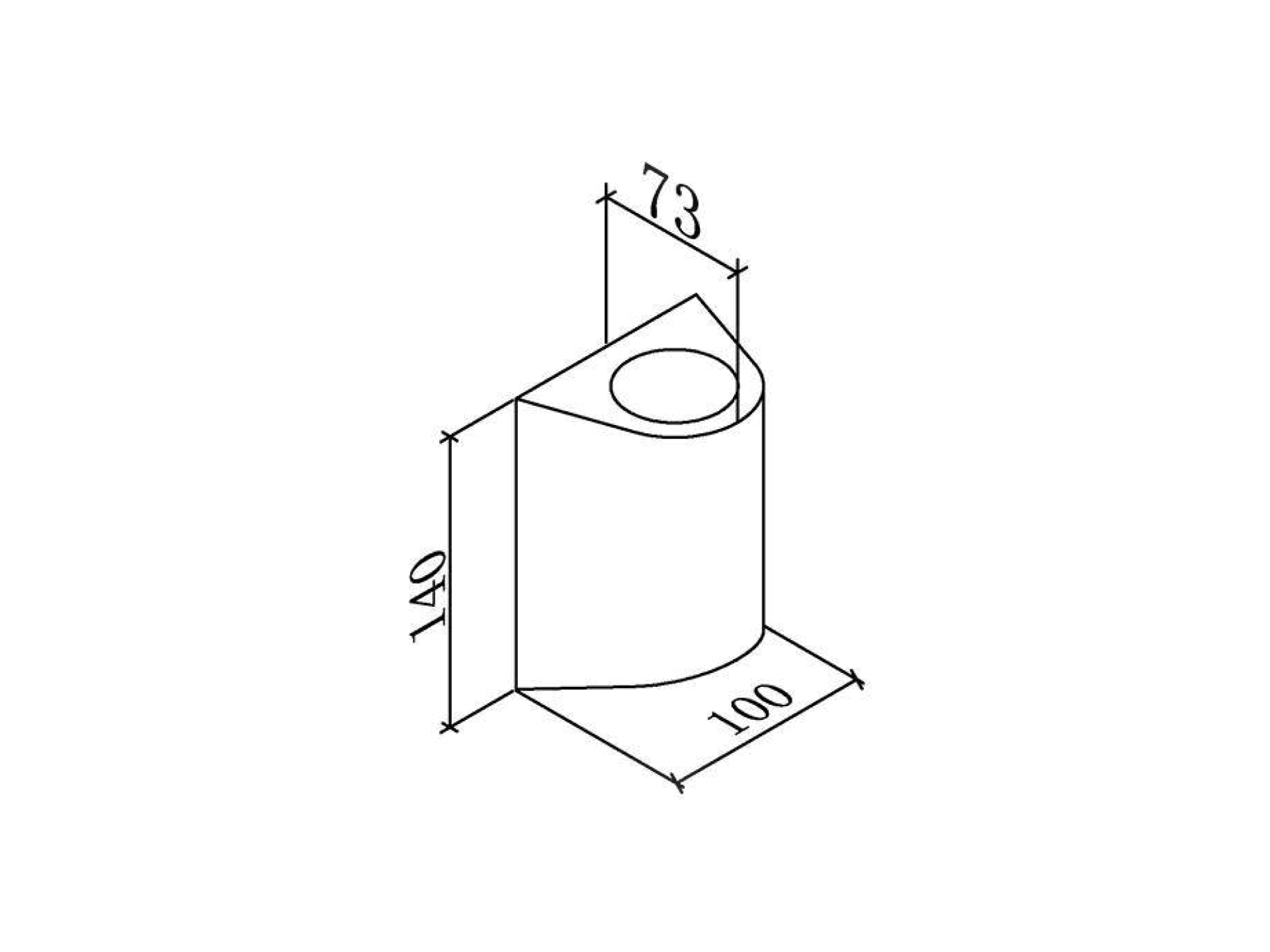 Уличный настенный светильник SWG DesignLed JY LW-A0148A-BL-WW