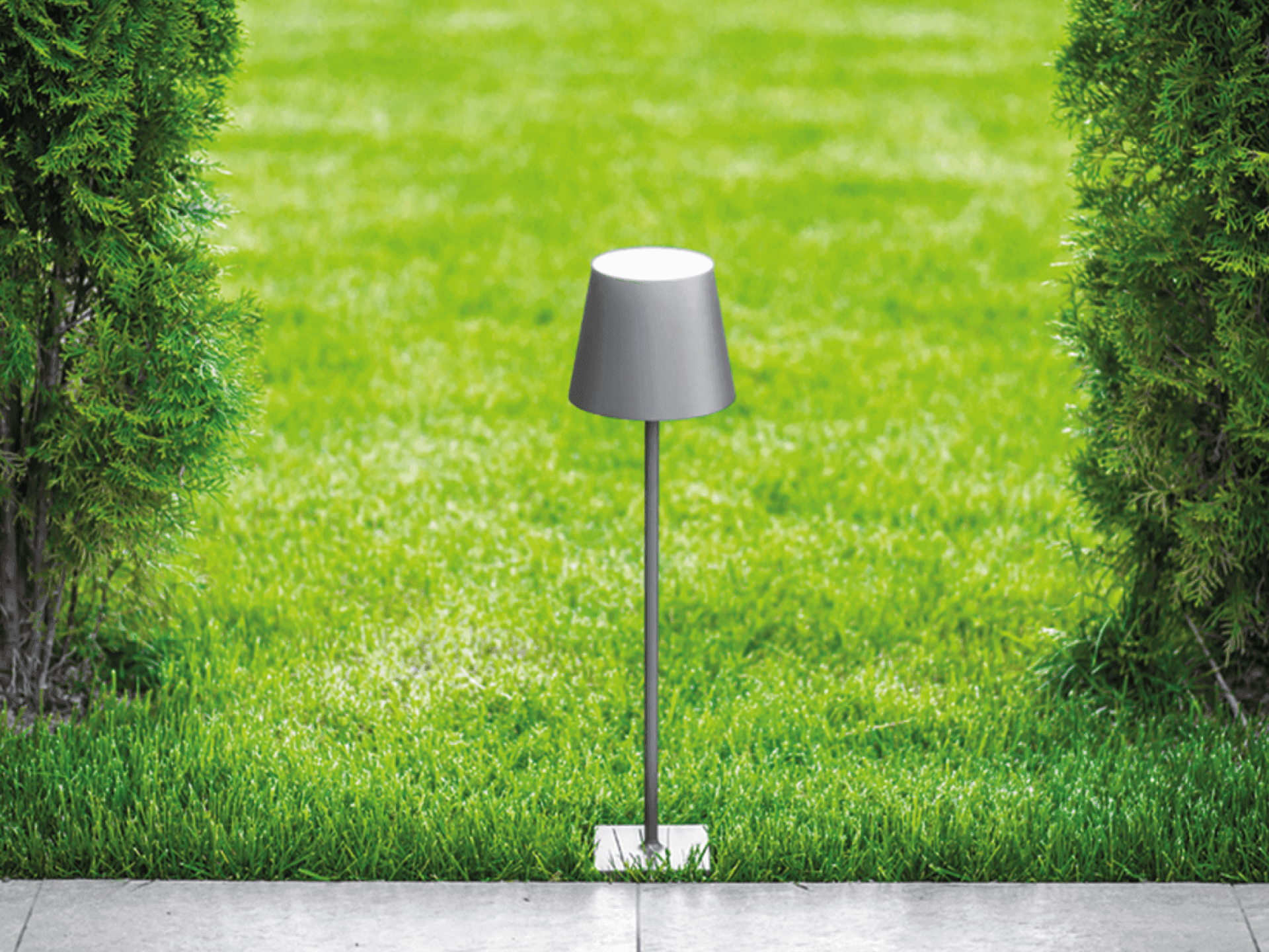 Уличный наземный светильник SWG DesignLed HL FL-1793-650-7-GR-WW