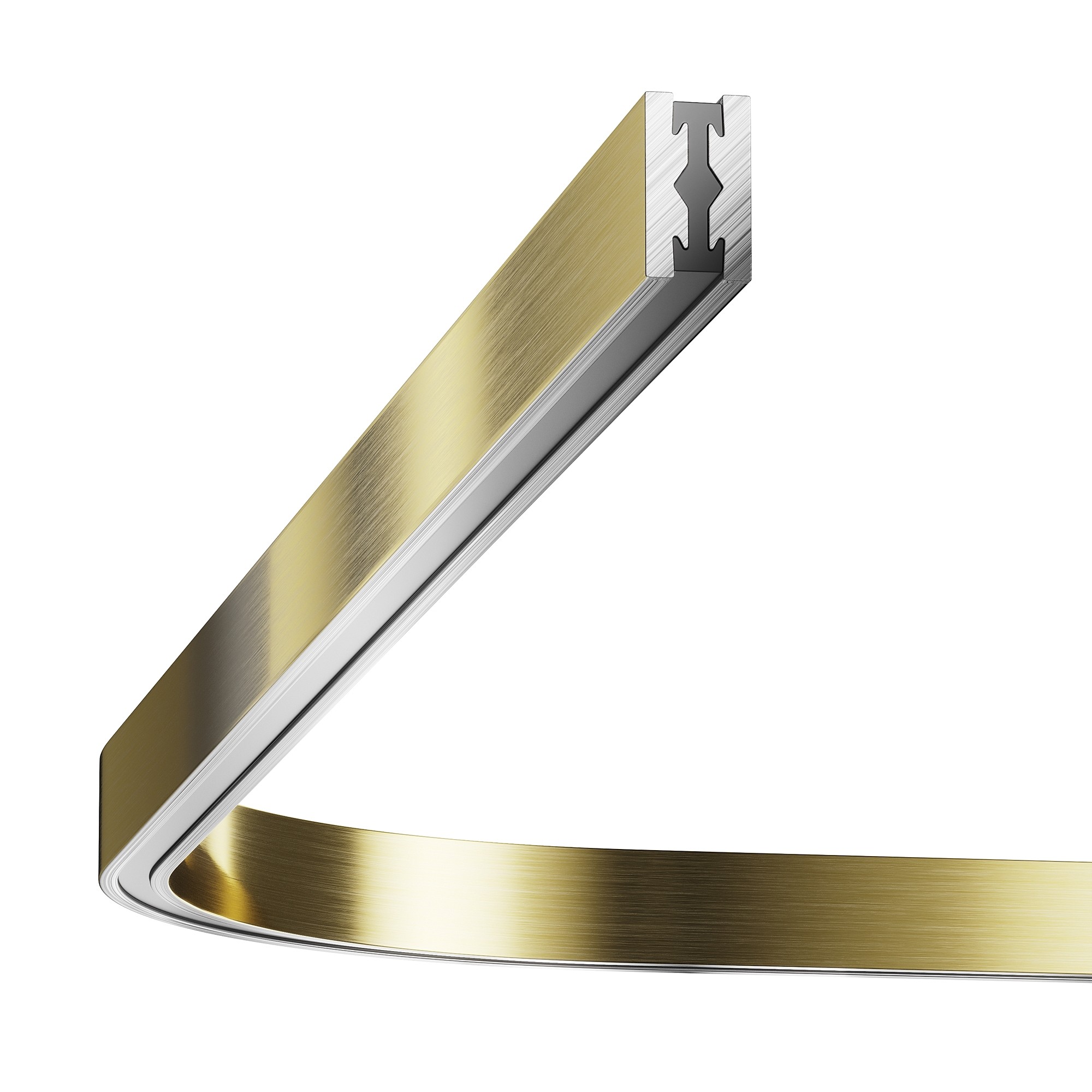 Радиусный коннектор для шинопровода Maytoni Accessories for tracks Flarity TRX154-RC80-BS