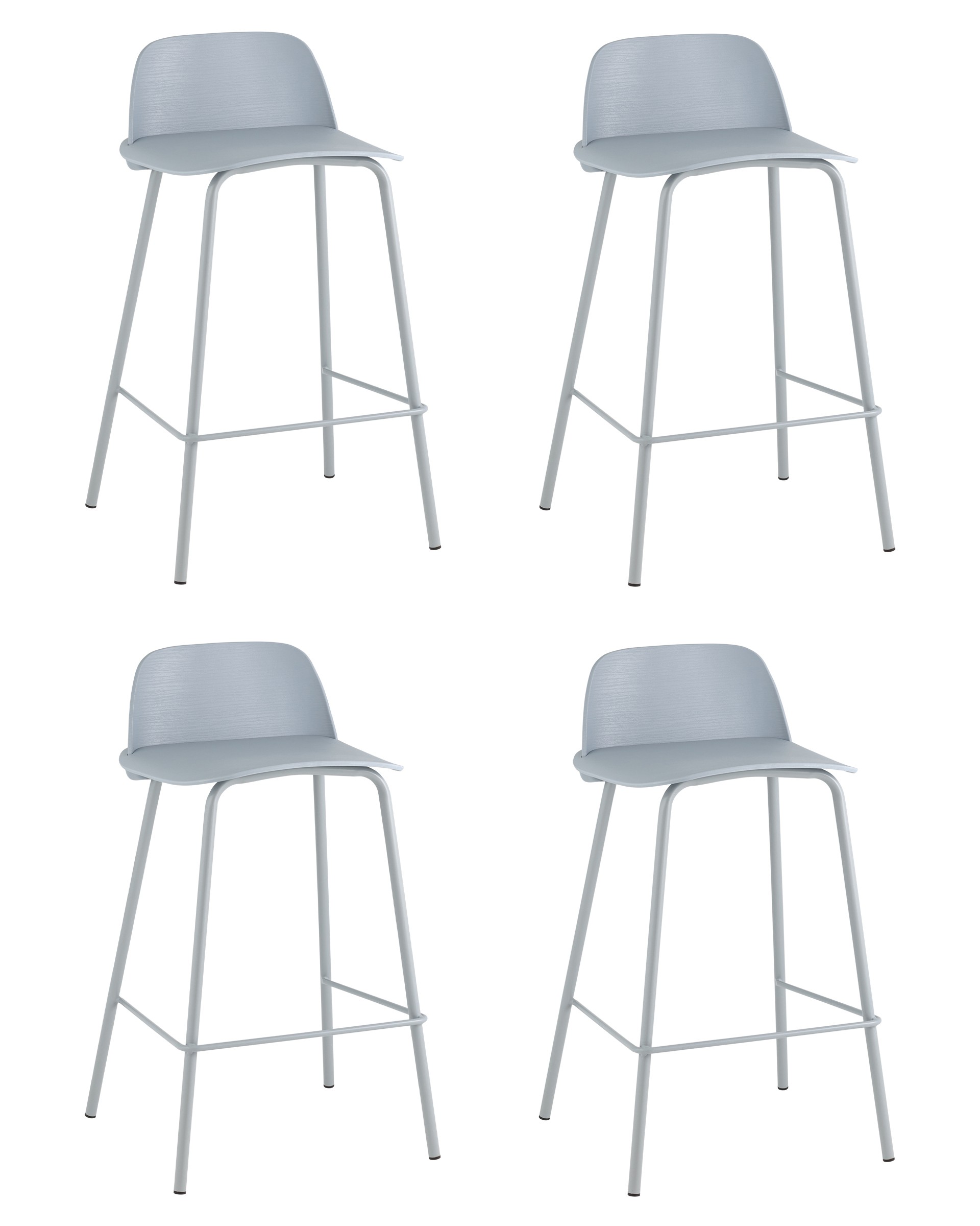 Комплект стульев Stool Group 8063T 65 blue 107 X4