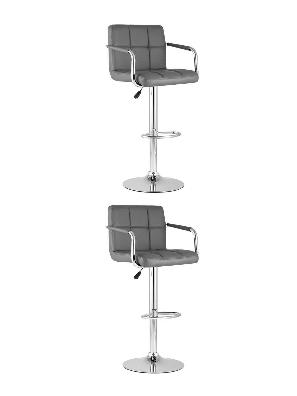 Комплект стульев Stool Group Малави BC-V003-NP grey X2