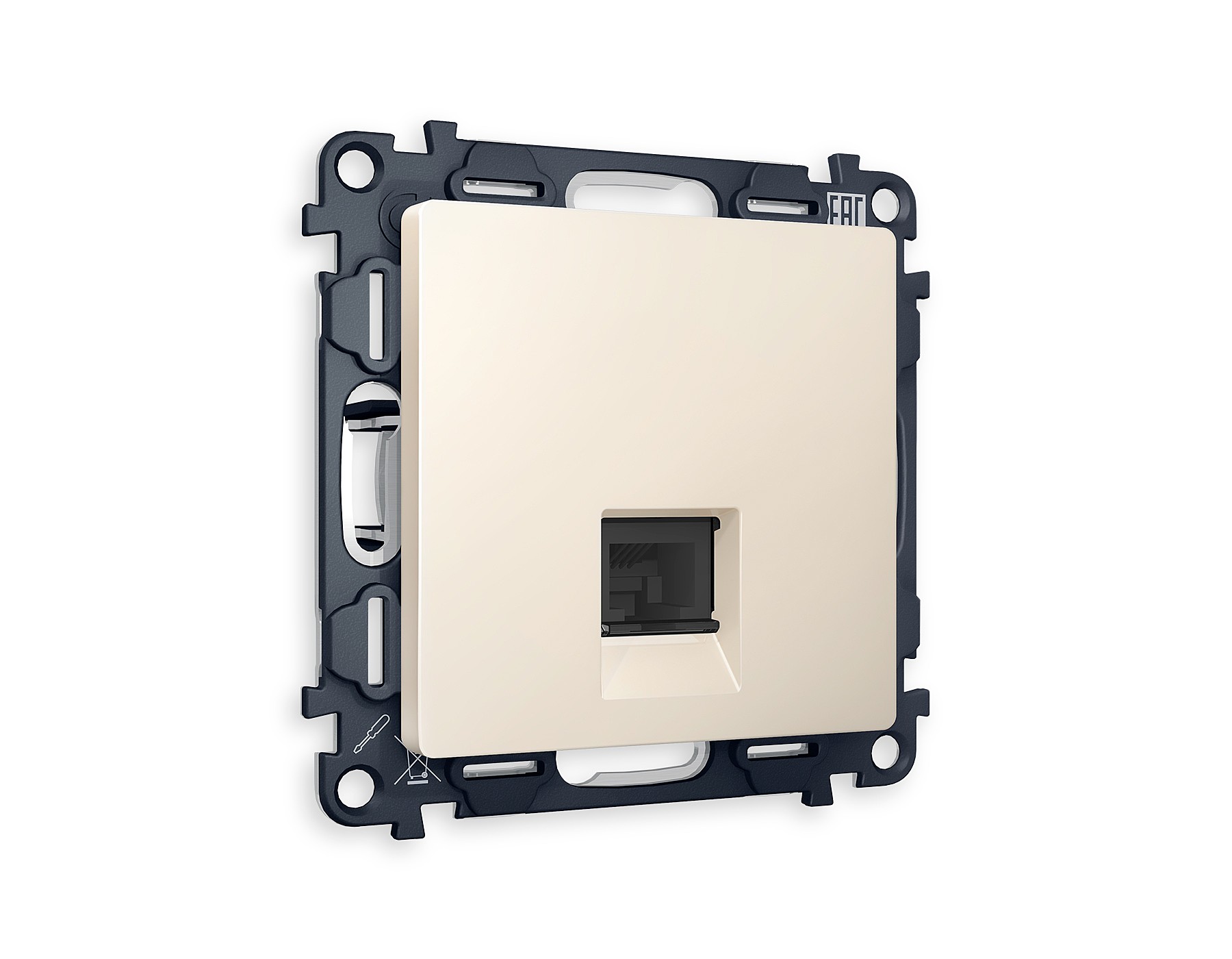 Розетка Ambrella Volt ALFA MA332030