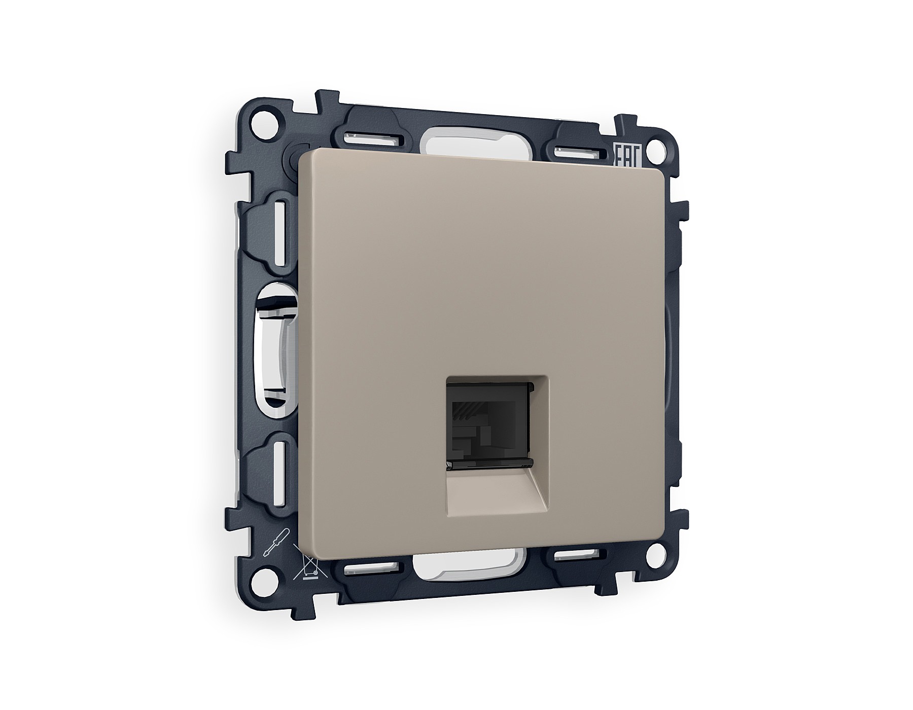 Розетка Ambrella Volt ALFA MA372030