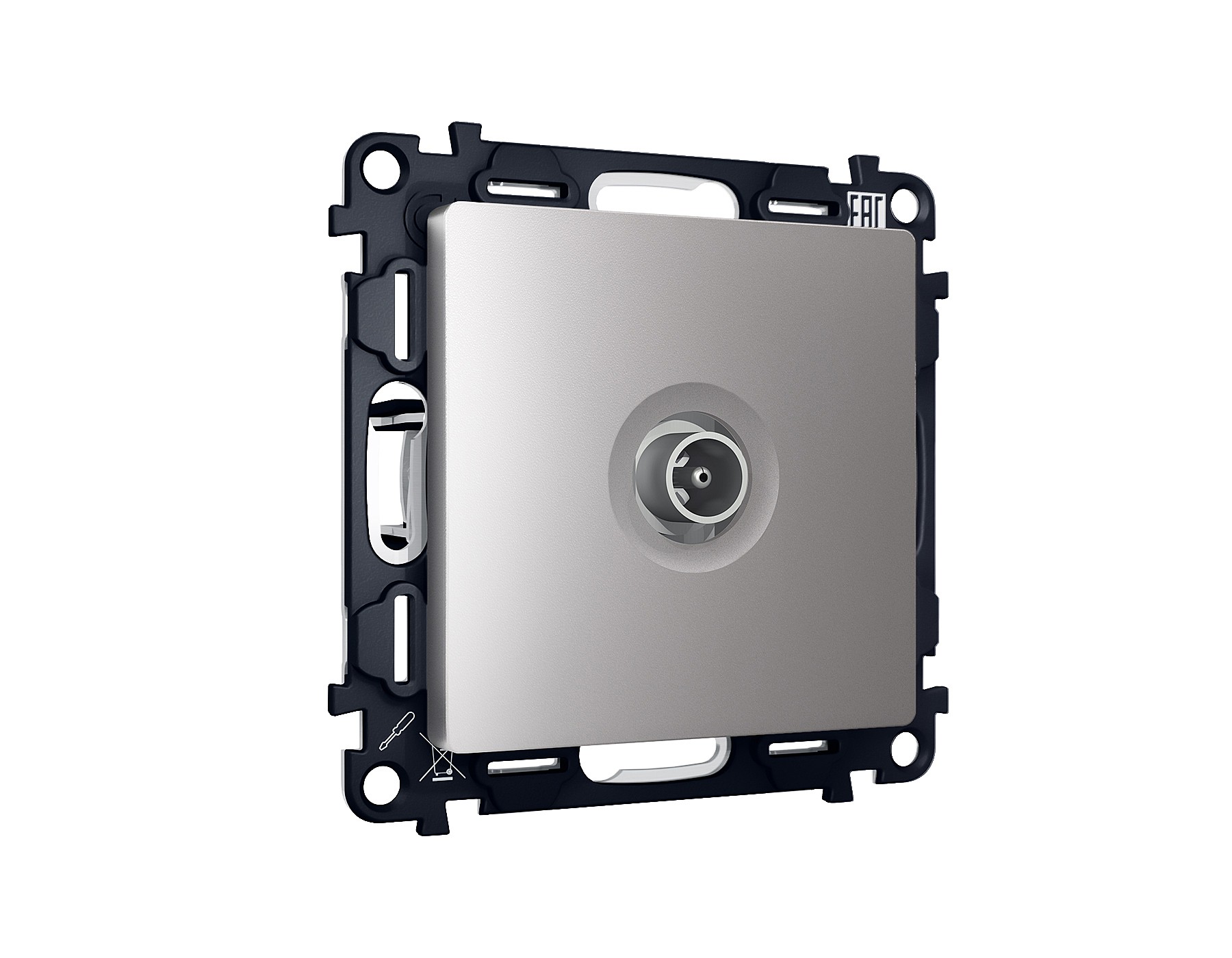 Розетка Ambrella Volt ALFA MA513010