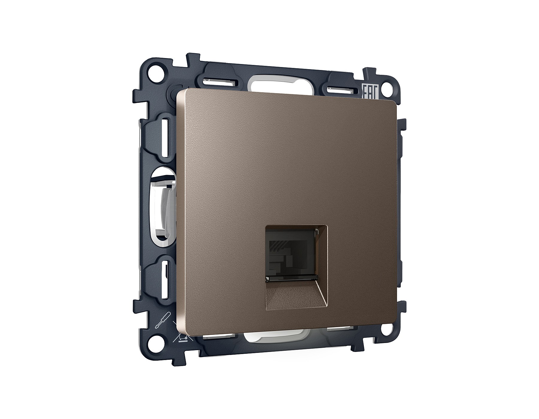 Розетка Ambrella Volt ALFA MA642030