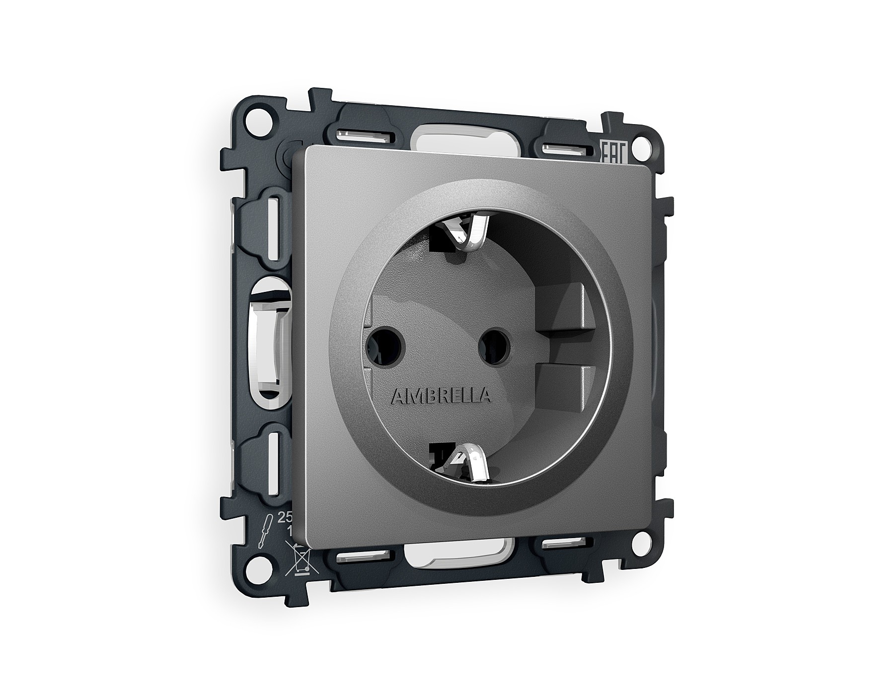 Розетка Ambrella Volt ALFA MA656010
